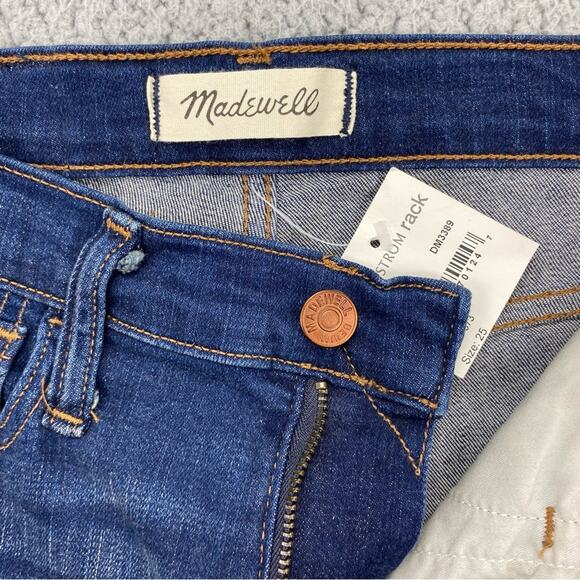 Madewell Women's 9" Mid-Rise Skinny Jeans in Patty Wash NWT - Size: 25 - Picture 12 of 16